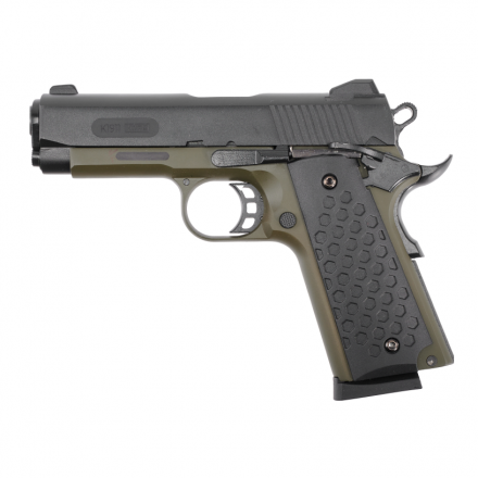 Сигнальный пистолет K1911 KURS Compact (Colt) кал. 5,5 мм под 10ТК, хаки